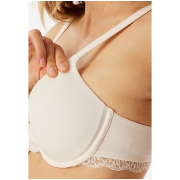 Schiesser Damen Schalen-BH mit Bügel Unique Cotton