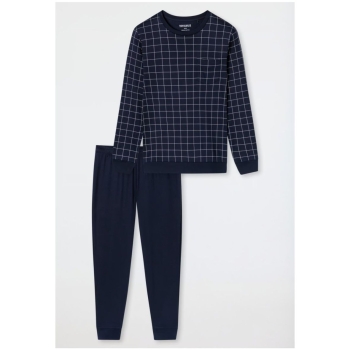Preview: Schiesser Herren langer Schlafanzug Fine Interlock