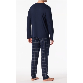 Preview: Schiesser Herren langer Schlafanzug Fine Interlock