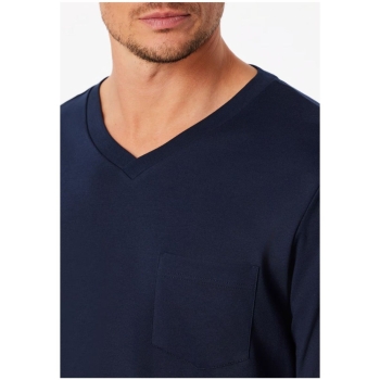 Preview: Schiesser Herren langer Schlafanzug Fine Interlock