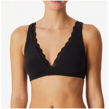Preview: Schiesser Damen Soft-BH ohne Bügel gemoldet Unique Cotton