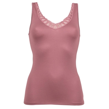 Pompadour Damen Unterhemd Intime mit Spitze Achseltop