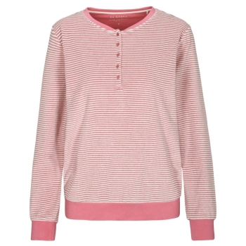 Preview: In Linea Damen langer Schlafanzug Secret Frottee Pyjama lang