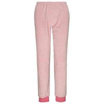 Preview: In Linea Damen langer Schlafanzug Secret Frottee Pyjama lang