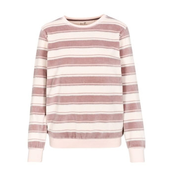 Preview: In Linea Damen langer Schlafanzug Secret Velours Pyjama lang