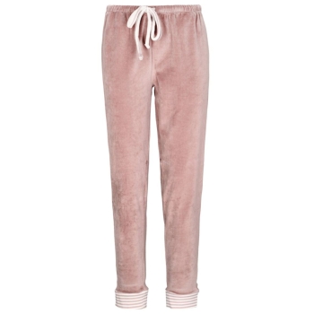 Preview: In Linea Damen langer Schlafanzug Secret Velours Pyjama lang