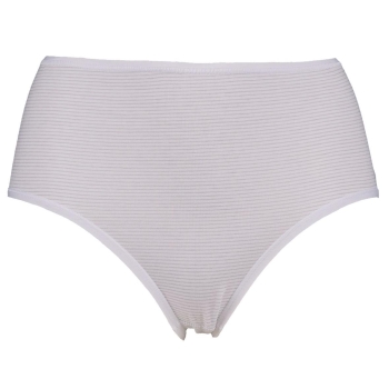 Schöller Damen Slips Fashion 2er Pack Highwaist-Slips weiß