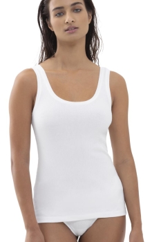 Mey Damen Unterhemd Serie Organic Cotton Top gerippt