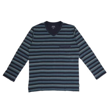 Preview: Esge Herren langer Schlafanzug Fashion