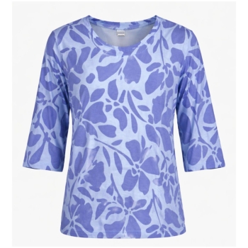 Preview: Pompadour Damen kurzer Schlafanzug Fashion Pyjama 7/8 Hose