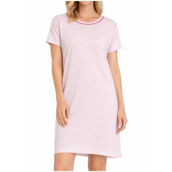 Pompadour Damen 1/4 Arm Nachthemd Fashion Sleepshirt