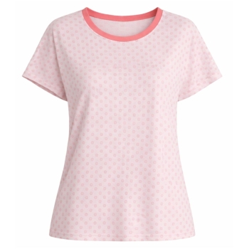 Preview: Pompadour Damen kurzer Schlafanzug Fashion Pyjama kurz