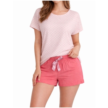 Pompadour Damen kurzer Schlafanzug Fashion Pyjama kurz