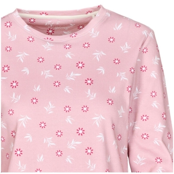 Preview: Attention Damen langarm Nachthemd Cosy Interlock Sleepshirt