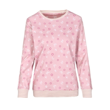 Preview: Attention Damen langer Schlafanzug Cosy Interlock Pyjama lang