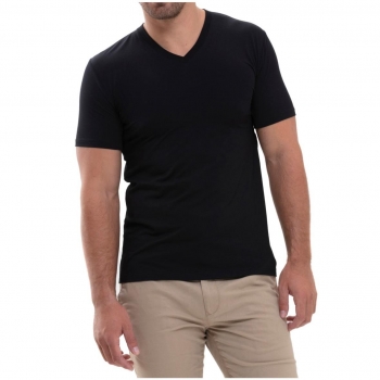 Mey Herren halbarm T-Shirt Serie Hybrid V-Neck Shirt