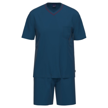 Ammann Herren kurzer Schlafanzug Nightwear Pyjama kurz