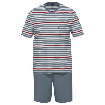 Ammann Herren kurzer Schlafanzug Fashion Pyjama kurz