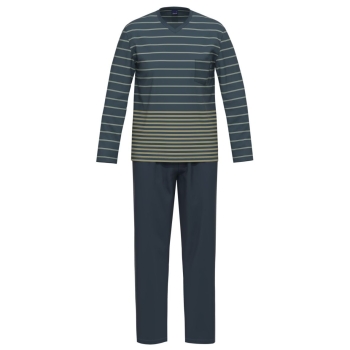 Ammann Herren langer Schlafanzug Fashion Pyjama lang