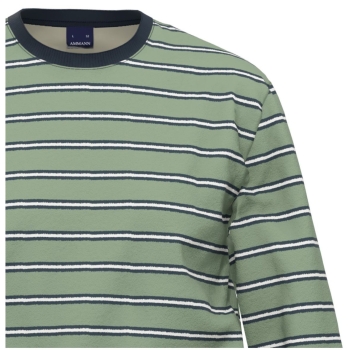 Ammann Herren langer Schlafanzug Nightwear Frottee Pyjama lang