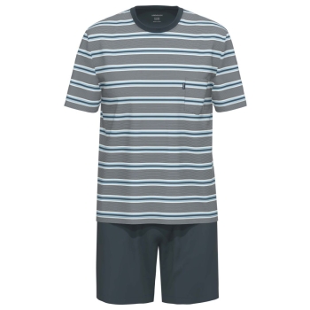 Ammann Herren kurzer Schlafanzug Fashion Pyjama kurz