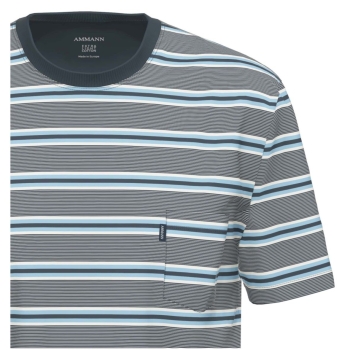 Preview: Ammann Herren kurzer Schlafanzug Fashion Pyjama kurz