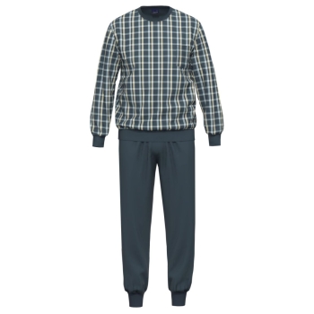 Ammann Herren langer Schlafanzug Fashion Pyjama lang
