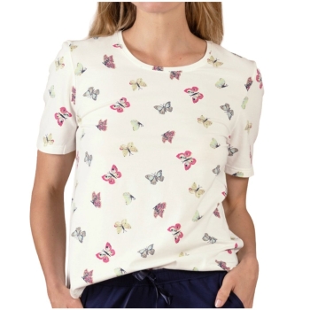 Nina von C. Damen halbarm Shirt Loungewear