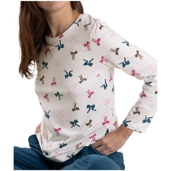 Nina von C. Damen langarm Shirt Mémoire d’Été Loungewear