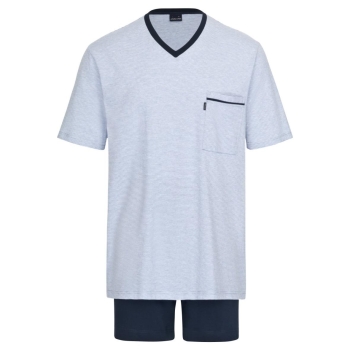 Ammann Herren kurzer Schlafanzug Nightwear Pyjama kurz