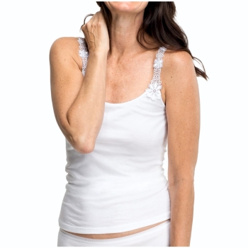 Sylvia Speidel Damen Unterhemd Sofia Achselhemd