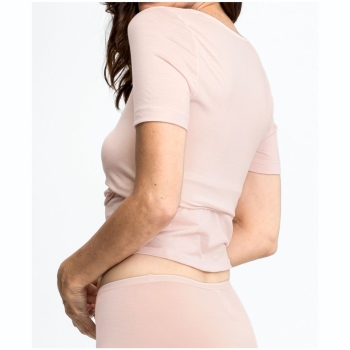 Preview: Sylvia Speidel Damen Unterhemd Sanja Shirt 1/4 Arm Merinowolle