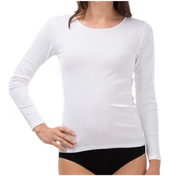 Schöller Damen langarm Unterhemd Saliha Flexible 1/1 Arm Shirt