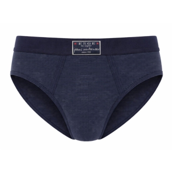 Preview: Esge Herren Slips 3er Pack Jeans Feinripp mit Eingriff