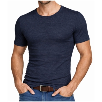 Esge Herren halbarm Unterhemd Jeans Feinripp Jacke 1/2 Arm