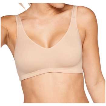 Naturana Damen Soft-BH ohne Bügel Elasticup Baumwolle