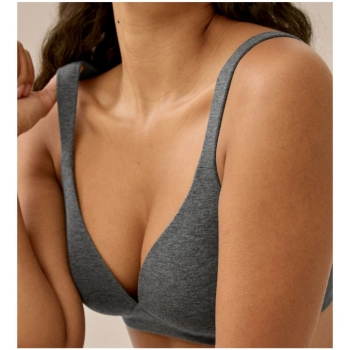 Preview: Naturana Soft-BH ohne Bügel The Wednesday mit Schale