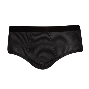Esge Herren Slip mit Eingriff Feinripp Ringel 5er Pack