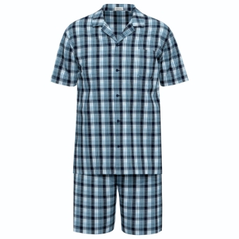 Seidensticker Herren kurzer Schlafanzug Nightwear Pyjama kurz