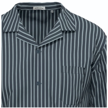 Preview: Seidensticker Herren langer Schlafanzug Nightwear Pyjama lang