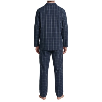 Preview: Seidensticker Herren langer Schlafanzug Nightwear Classic Pyjama lang