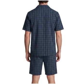 Preview: Seidensticker Herren kurzer Schlafanzug Nightwear Classic Pyjama kurz