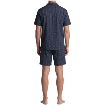 Preview: Seidensticker Herren kurzer Schlafanzug Nightwear Classic Pyjama kurz