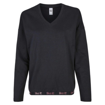 like it! langarm Shirt Loungewear
