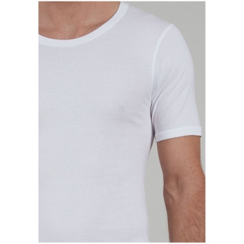 Preview: Götzburg Herren Unterhemd Premium Feinripp Shirt 1/2 Arm