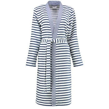 Cawö Damen Bademantel Kimono Breton