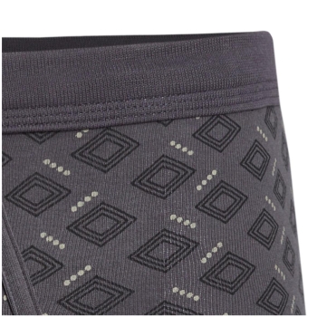 Conta Herren Slip Druck Karo auf ebenholz 5er Pack