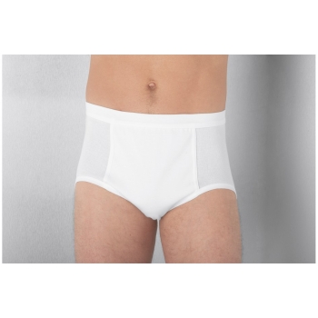 Sangora by Conta Herren Slip Feinripp Inkontinenz mit Sicherheitszone