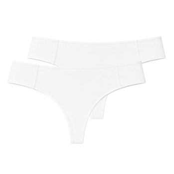 Pompadour Damen Strings Cotton Light 2er Pack Stringtangas