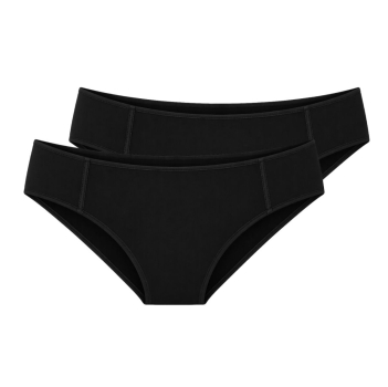 Preview: Pompadour Damen Hüftslips Cotton Light 2er Pack